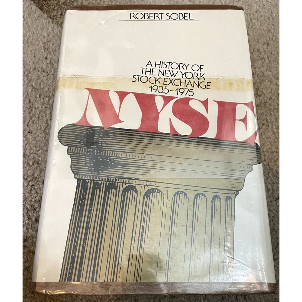 A History Of The New York Stock Exchange 1935-1975 By Sobel - Hardcover - 1975